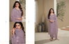Saumya By Vinay Crep With Embroidery Work Dress Material Suppliers In India